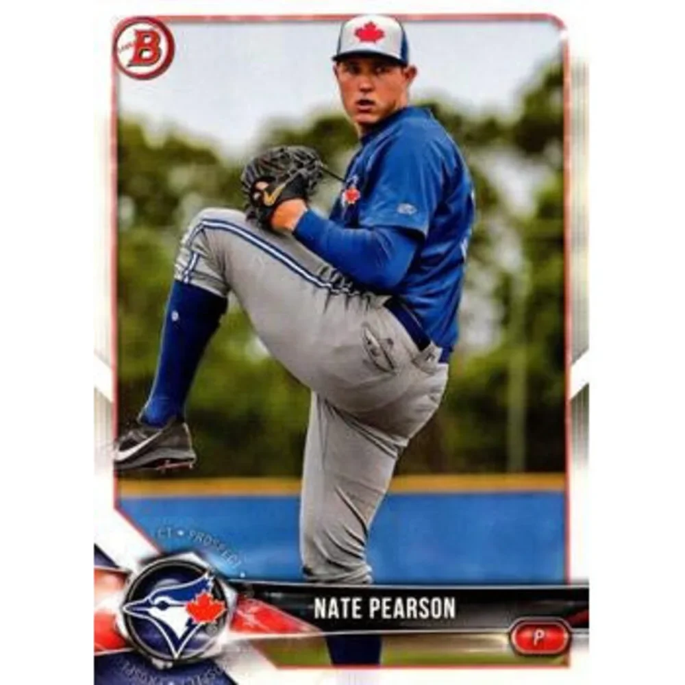2018 Bowman Draft Nate Pearson BD-118 Toronto Blue Jays